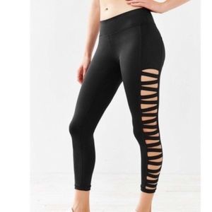 Black Cutout Without Walls Leggings